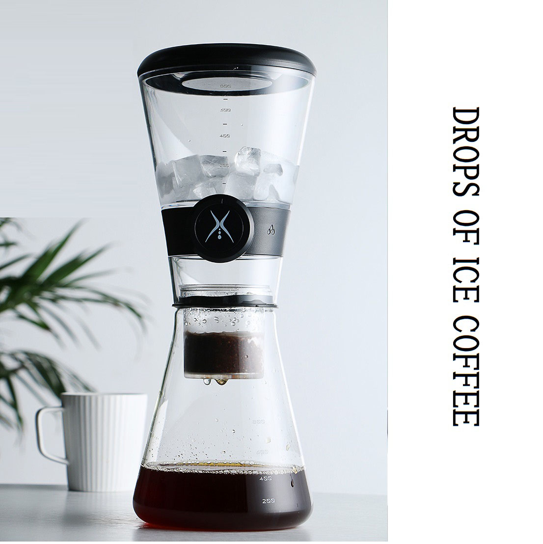 4～6杯分取れる、点滴抽出型水出しコーヒー