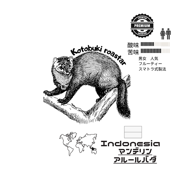 インドネシア　マンデリン　アルールバダ200g