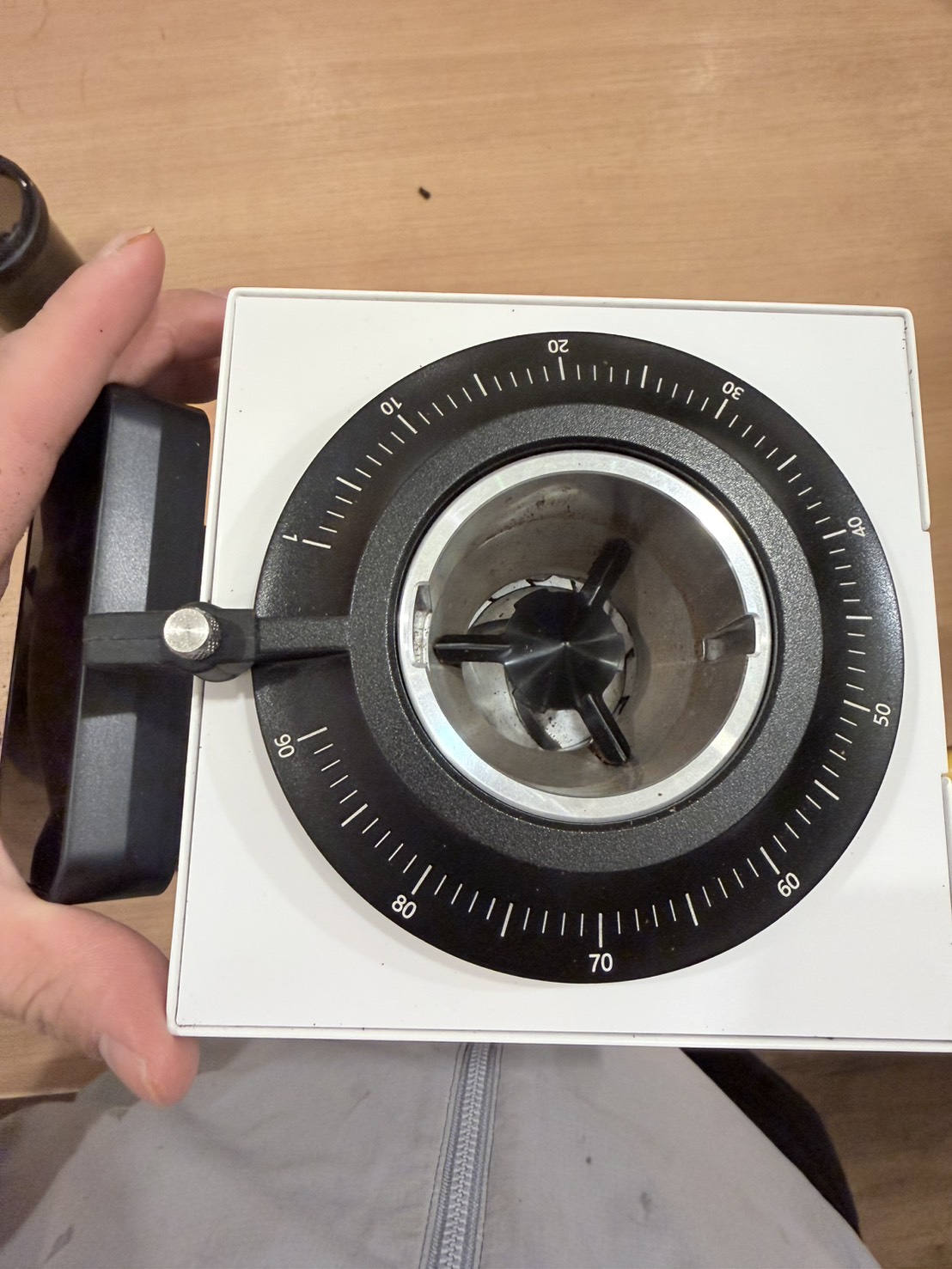 1年保証　高性能電動グラインダー　フラットブレード64mm　home cafeオリジナル